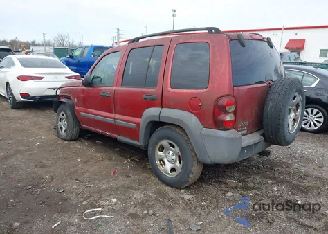 2005 Jeep Liberty Sport from USA, damaged, VIN 1J4GL48K85W718879